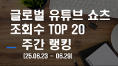 "지난주 글로벌 유튜브 쇼츠 1위는 ? 한국 '김프로' 3위 등극!"